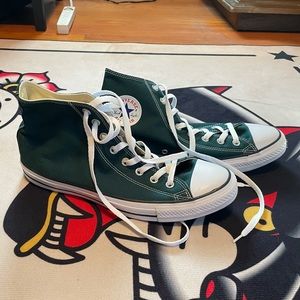 Men’s Converse all star  10.5 emerald green teal